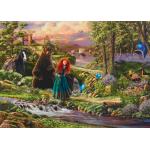 Puzzle  Schmidt-Spiele-58039 Disney - Merida - Legende der Highlands