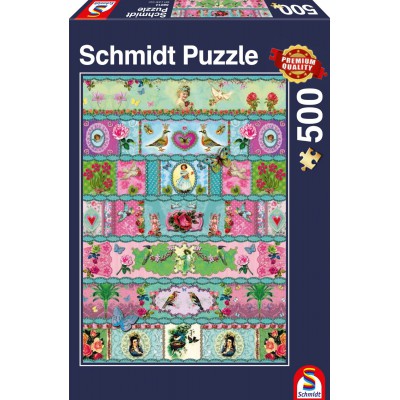 Puzzle Schmidt-Spiele-58214 Paradies-Banderolen