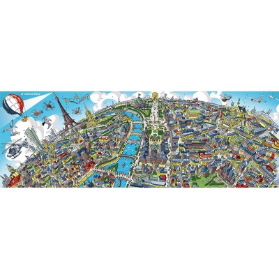 Puzzle Schmidt-Spiele-59597 Stadtbild Paris
