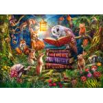 Puzzle  Schmidt-Spiele-59779 Waldgeschichten zur Nacht 