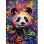 Puzzle  Schmidt-Spiele-59781 Pandabär im Regenbogenwald