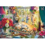  Schmidt-Spiele-59789 Puzzlezeit mit Katze