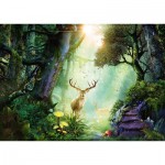 Puzzle  Schmidt-Spiele-59910 Deer in the Woods