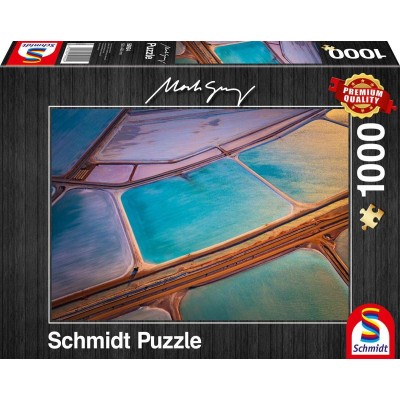 Puzzle Schmidt-Spiele-59924 Mark Gray - Pastelle