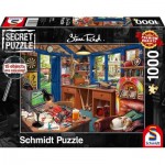  Schmidt-Spiele-59977 Secret Puzzle - Vaters Werkstatt