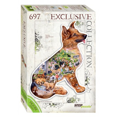 Puzzle Step-Puzzle-83503 Hund