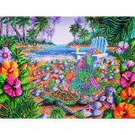 Puzzle  Sunsout-14636 Tropische Brise