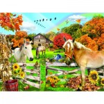 Puzzle  Sunsout-35340 XXL Teile - Auf der Weide