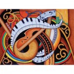 Puzzle  Sunsout-39366 XXL Teile - Sound of Soul Strings