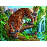Puzzle  Sunsout-42901 Prowling Leopard
