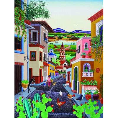 Puzzle Sunsout-54016 XXL Teile - Mi Pueblo