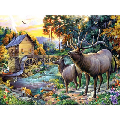 Puzzle Sunsout-61915 Oleg Gavrilov - At the Mill