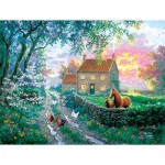 Puzzle  Sunsout-69838 XXL Teile - English Farm Life