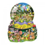 Puzzle  Sunsout-95920 XXL Teile - Lori Schory - Easter Globe