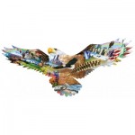   Konturenpuzzle - Der Flug des Adlers