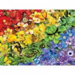 Puzzle   Schmetterlings-Regenbogen