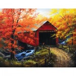 Puzzle   XXL Teile - Abraham Hunter - Over the River