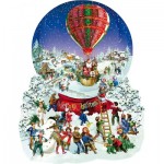 Puzzle   XXL Teile - Barbara Behr - Old Fashioned Snow Globe