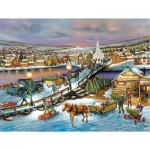 Puzzle   XXL Teile - Friedvolle Weihnachtszeit