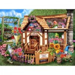 Puzzle   XXL Teile - Gnome Sweet Gnome