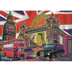 Puzzle  Trefl-10525 Colours of London