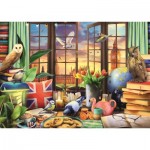 Puzzle  Trefl-10847 Tea Time: Alles, Was Britisch Ist