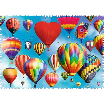 Puzzle Trefl-11112 Crazy Shapes - Colorful Balloons