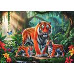 Puzzle  Trefl-13330 Gewohnheiten Des Tigers