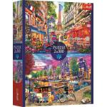  Trefl-37496 2 Puzzles - Europäische Hauptstädte