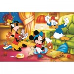 Puzzle  Trefl-37601 40 Jahre Trefl - Micky Maus Und Co.