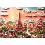 Puzzle  Trefl-40044 Paris