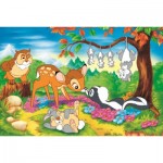 Puzzle  Trefl-40054 40-Jähriges Jubiläum Trefl - Bambi Und Waldfreunde - Disney Bambi