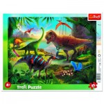   Rahmenpuzzle - Dinosaurien