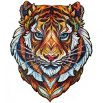 Puzzle  Unidragon-50064 Schöner Tiger - Größe M