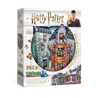 Wrebbit-3D-0511 3D Puzzle - Harry Potter (TM) - Weasleys' Wizard Wheezes & Daily Prophet