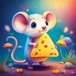 Puzzle  Yazz-3845 Lovely Mouse